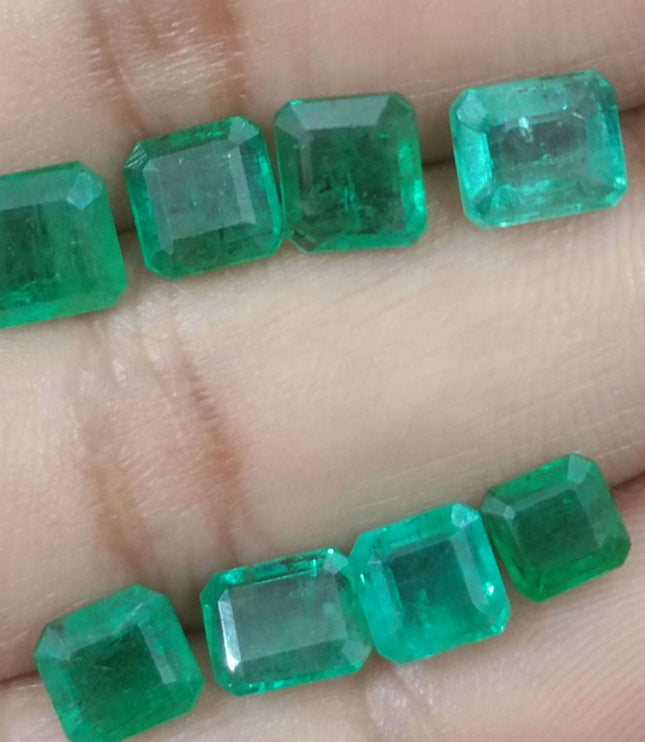 11.37ct Natural Zambian Emerald Parcel.