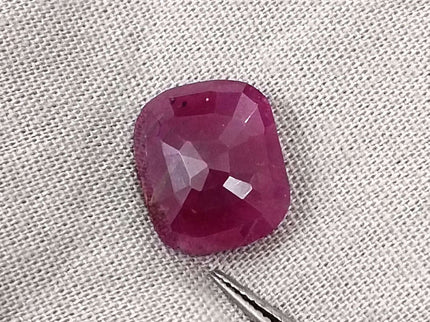 Natural Ruby 5.87ct Certified untreated Cushion Cut Loose Gemstone