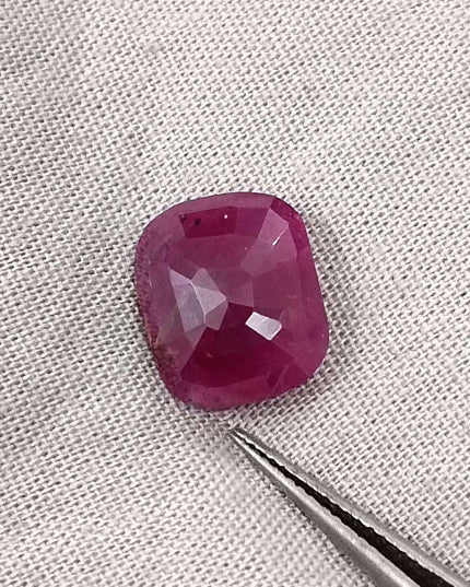 Big size 5.81ct Natural African Ruby unheated loose gemstone