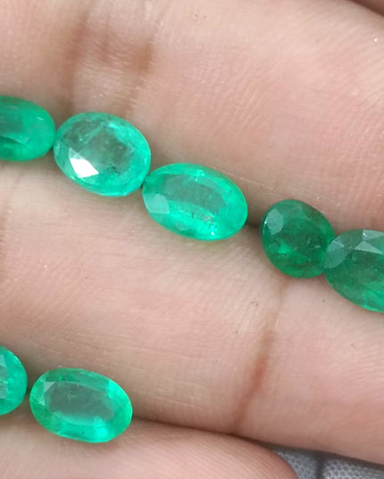 16.18ct Natural Zambian Emerald Parcel Earth Mined Loose Gemstones