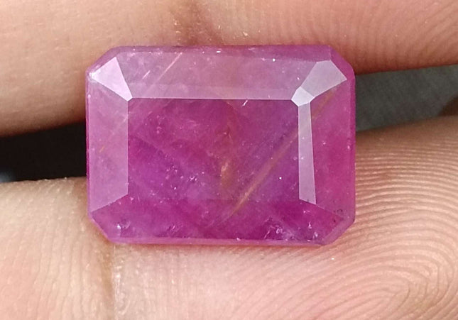 Large 10.81ct Natural African Ruby Unheated Loose Gemstone