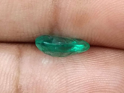 GSI Certified 1.65ct Zambian Natural Emerald