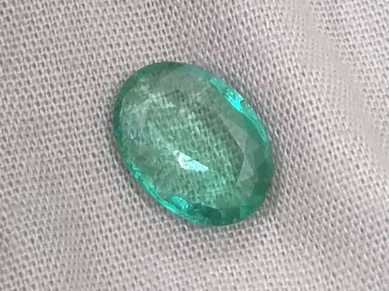 2.74ct Certified Natural Zambian Emerald Stone