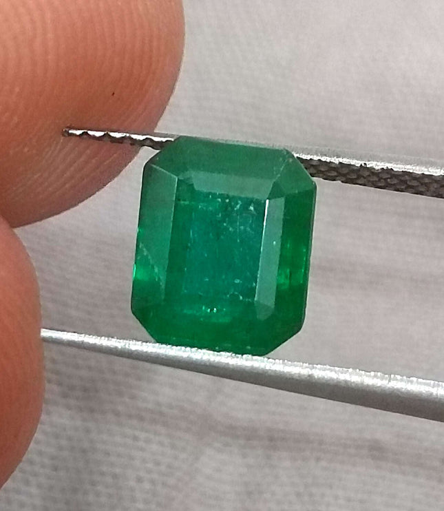 1.89ct Certified Zambian Natural Emerald