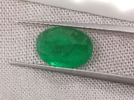 1.72ct Certified Natural Zambian Emerald.