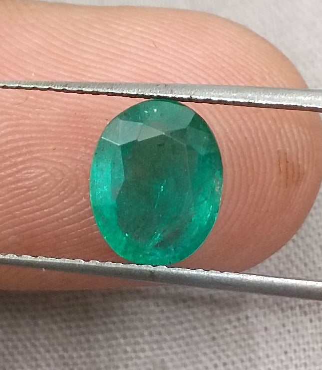 Zambian Emerald 2.07ct Certified Natural Loose Gemstone