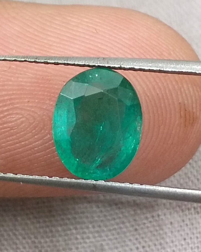 GSI Certified 2.07ct Zambian Emerald, Natural Loose Gemstone