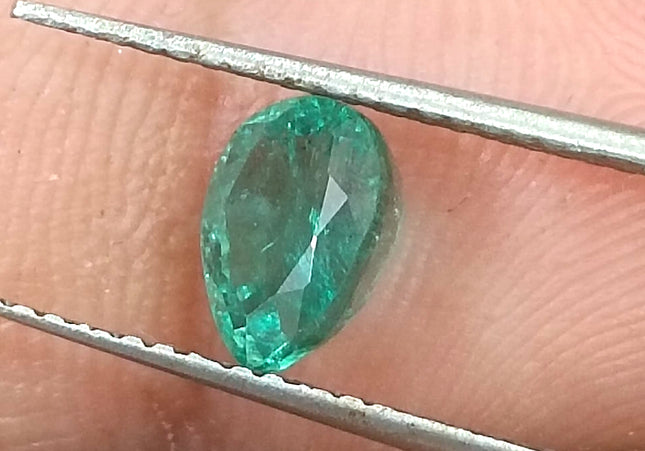 GSI Certified 0.99ct Medium Deep Green Natural Loose Emerald Minor Oiled Loose Gemstone