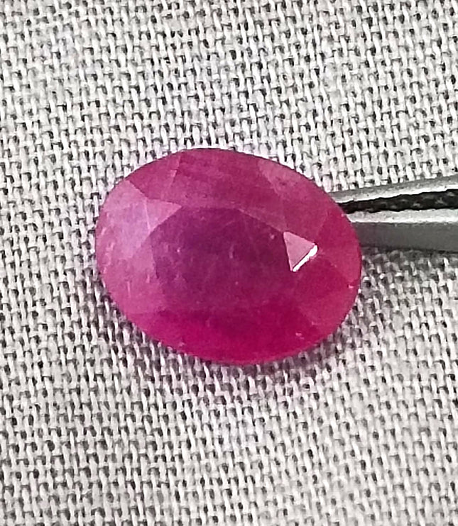 Mozambique Ruby 2.07ct Certified Natural Untreated Gemstone
