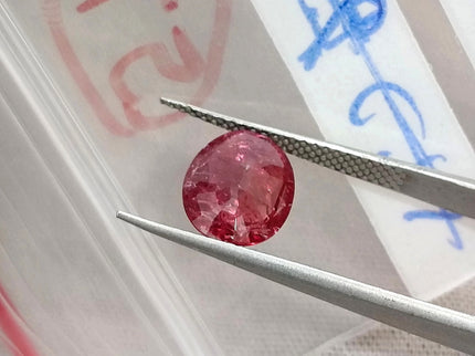 1.89ct Unheated Natural Ruby Crimson Red SGL Certified Oval Loose Gemstone
