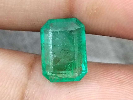 Certified 3.16ct Natural Panjshir Emerald