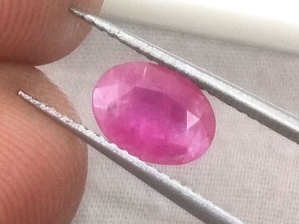 1.20ct Mozambique Ruby, Certified Untreated Gemstone
