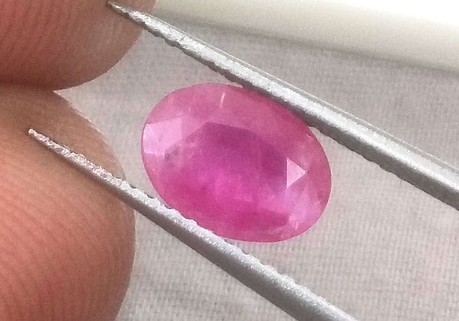 1.20ct Mozambique Red Ruby Unheated Untreated Loose Gemstone