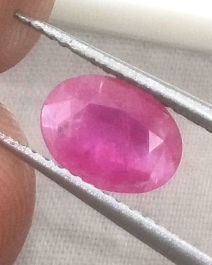 1.20ct Mozambique Red Ruby Unheated Untreated Loose Gemstone