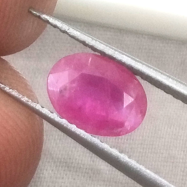 1.20ct Mozambique Red Ruby Unheated Untreated Loose Gemstone
