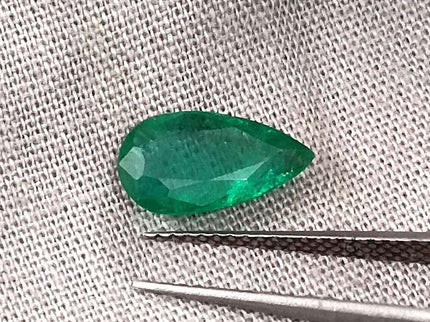 Certified 1.33ct Zambian Natural Emerald