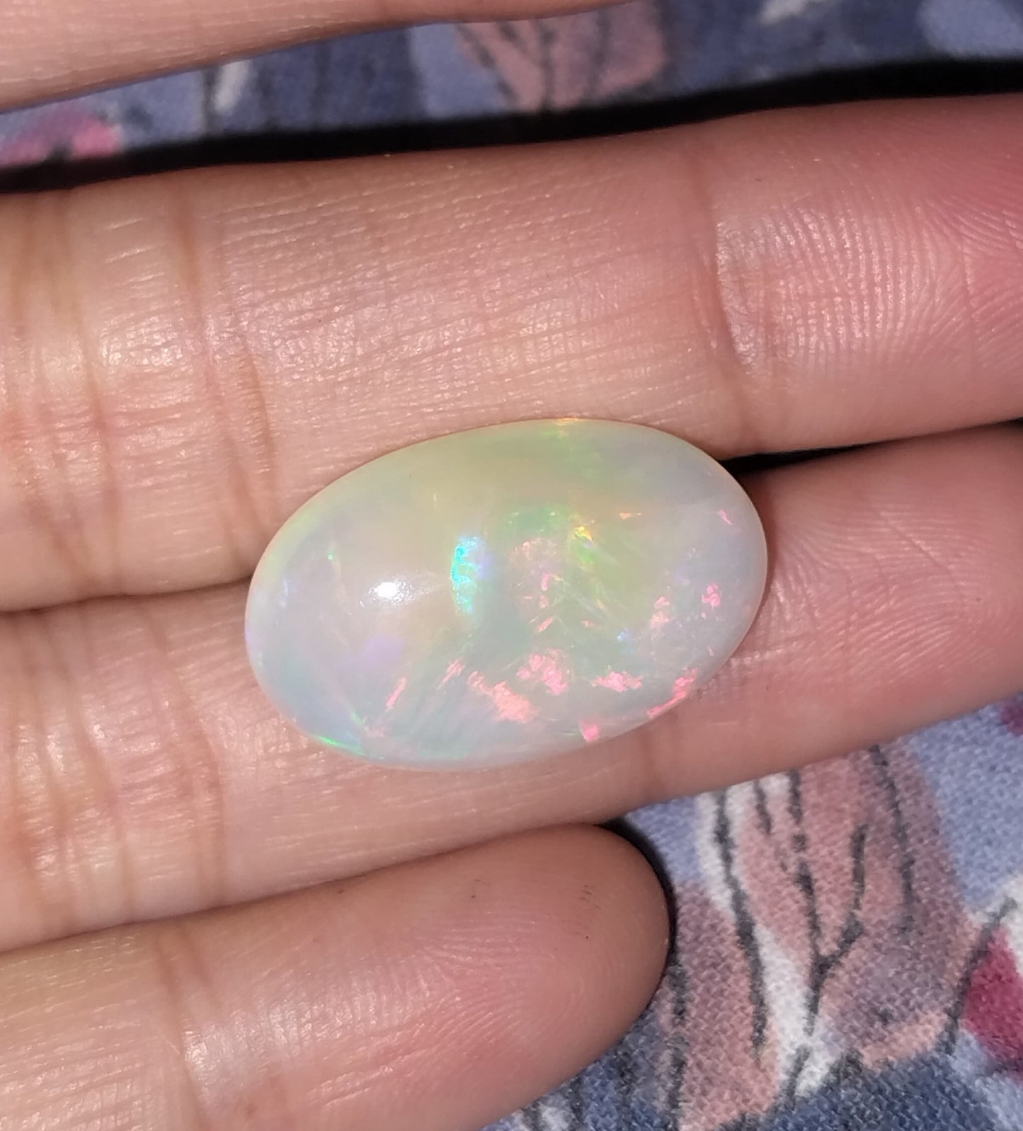 12.73ct Ethiopian Welo Mine Opal , 100% Natural Untreated Gemstone