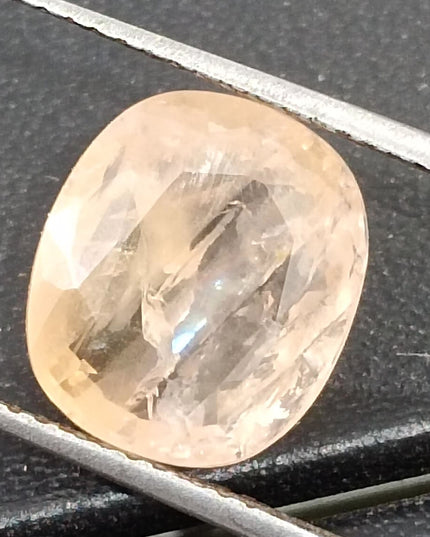 Certified 4.63ct Natural untreated Padparadscha Sapphire