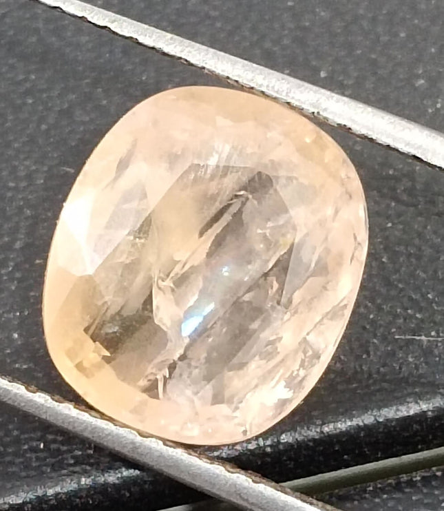 4.63ct Padparadscha Sapphire, Certified Natural Unheated Loose Gemstone