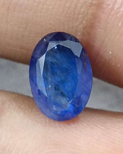 4.01ct Royal blue sapphire Sri Lanka origin natural only heated loose gemstone