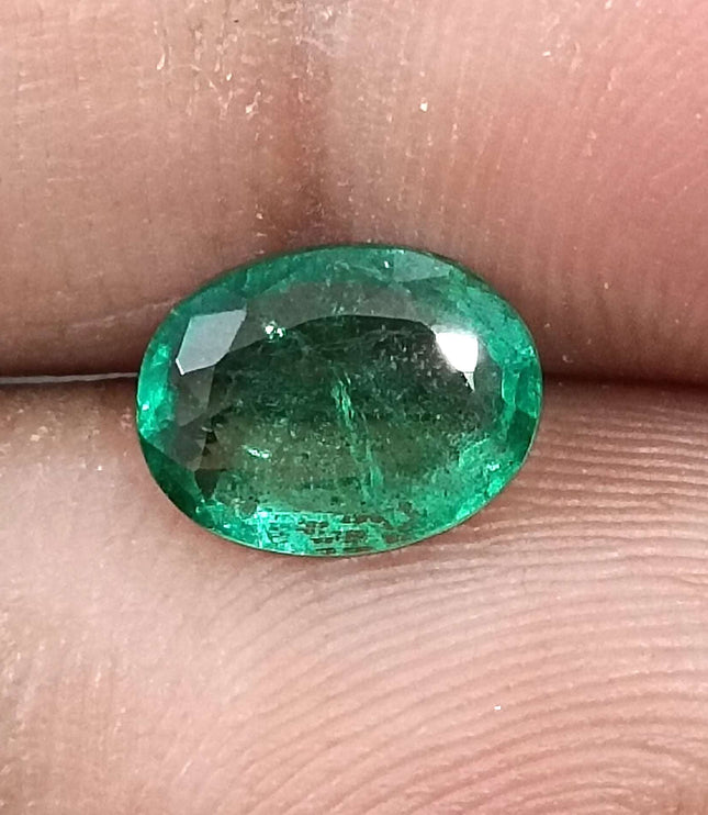 1.61ct Natural Zambian emerald stone