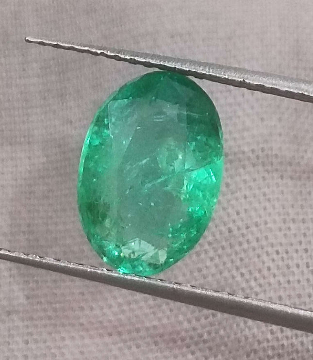 2.57ct Certified Natural Zambian Emerald