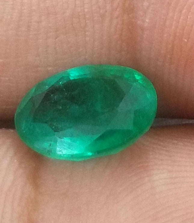 2.52ct Certified Natural Zambian Emerald Stone
