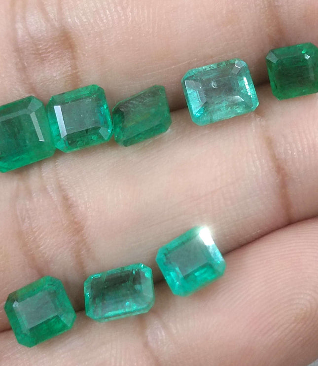 11.37ct Natural Zambian Emerald Parcel.
