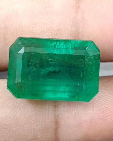 Huge 29.19ct Swat Emerald, Medium Deep Velvet Green Minor oiled Loose Gemstone.