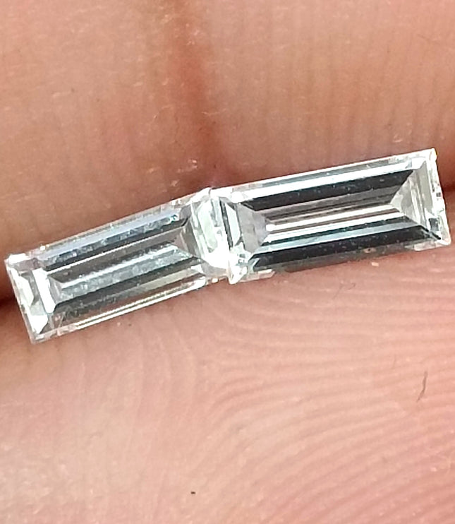 0.51ct Matched Diamond(CVD) Pair F-G 0.51ct Baguette Cut