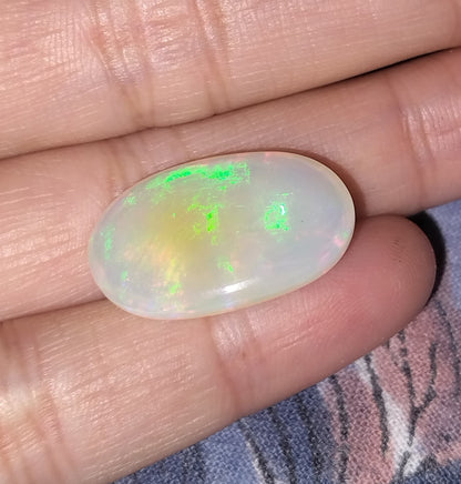 12.73ct Ethiopian Welo Mine Opal , 100% Natural Untreated Gemstone