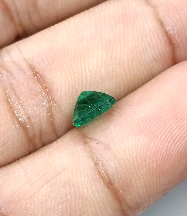1.59ct Colombian Emerald Natural SGL Certified Medium Deep Green Octagon Cut Loose Gemstone