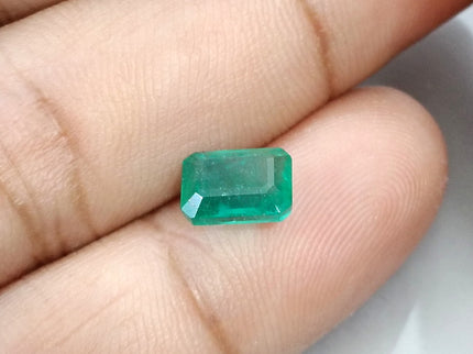 1.88ct Natural Emerald Medium Deep Octagon Loose Gemstone