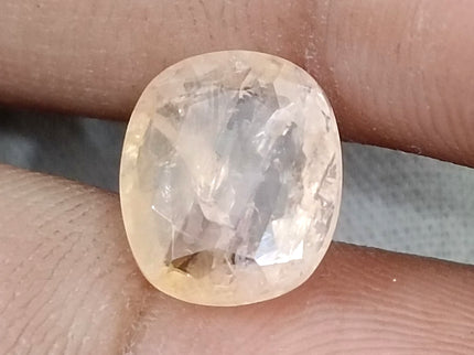 4.63ct Padparadscha Sapphire, Certified Natural Unheated Loose Gemstone