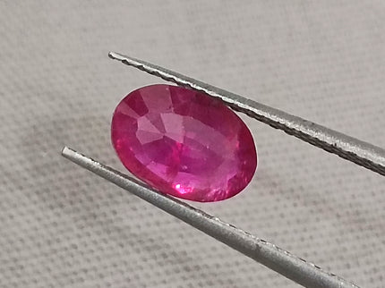 GSI Certified 1.07ct Pigeon Blood Red Ruby, Untreated