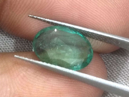2.74ct Certified Natural Zambian Emerald Stone