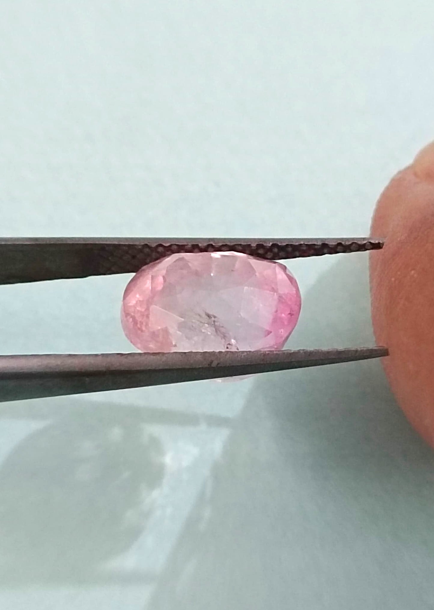 5.73ct Certified Padparadscha Sapphire , 100% Natural Untreated Gem.