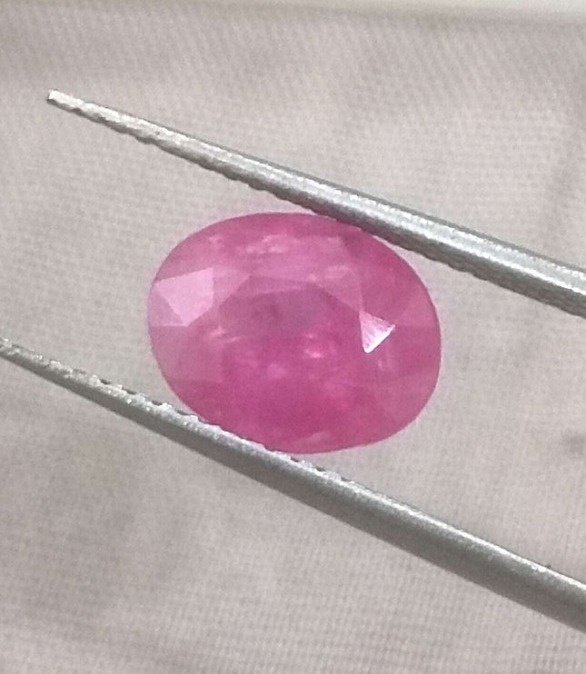 2.22ct Burmese Ruby, Certified Natural Untreated Loose Gemstone