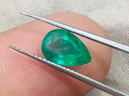 1.51ct Intense Green Emerald Natural Earth Mined Gemstone