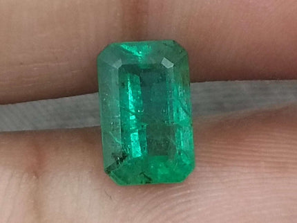 Natural Emerald 1.84ct Certified Zambian Origin Loose Gemstone