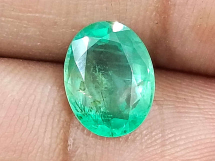 Panjshir Emerald 2.60ct Certified Natural Sea Green Stone