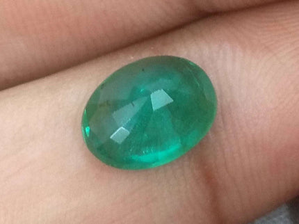 2.52ct Certified Natural Zambian Emerald Stone
