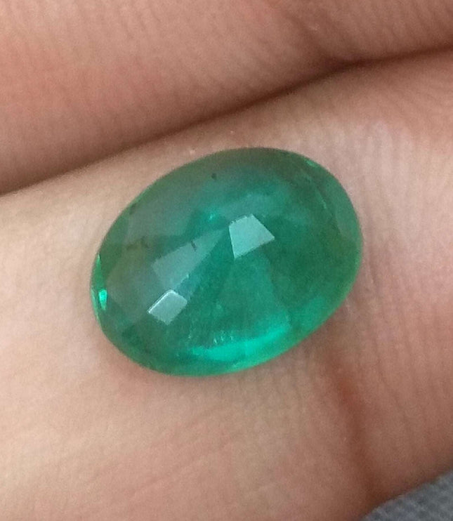 2.52ct Certified Natural Zambian Emerald Stone