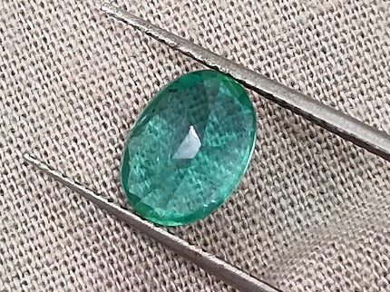 Certified 1.44ct Natural Zambian Emerald