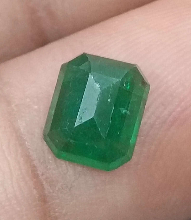1.89ct Certified Zambian Natural Emerald