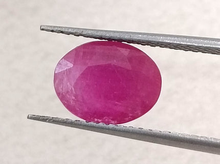 Mozambique Ruby 2.07ct Certified Natural Untreated Gemstone