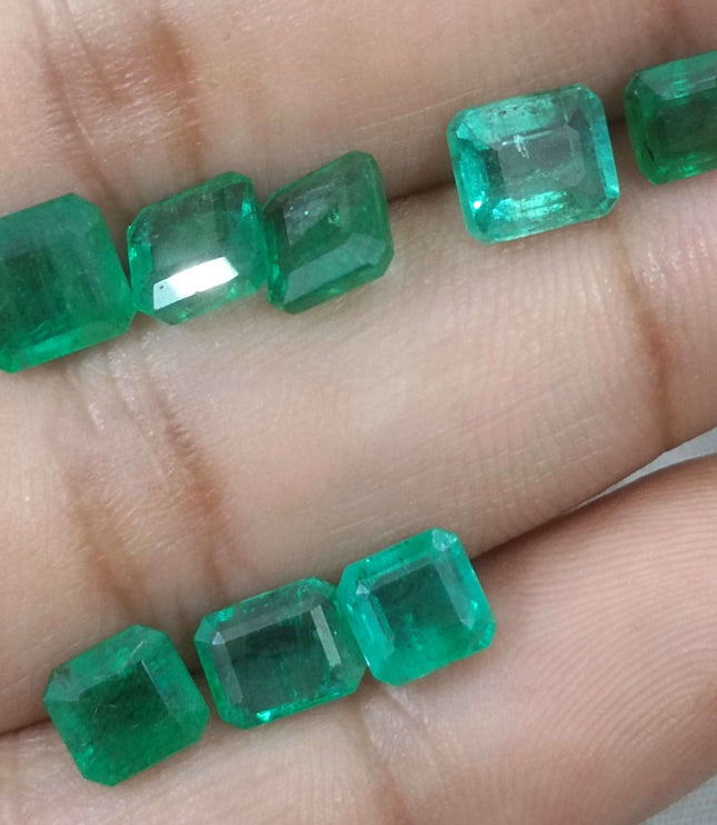11.37ct Natural Zambian Emerald Parcel.