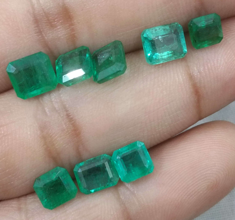 11.37ct Natural Zambian Emerald Parcel.
