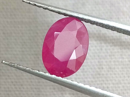 GSI Certified 1.32ct Mozambique Ruby, Natural Untreated