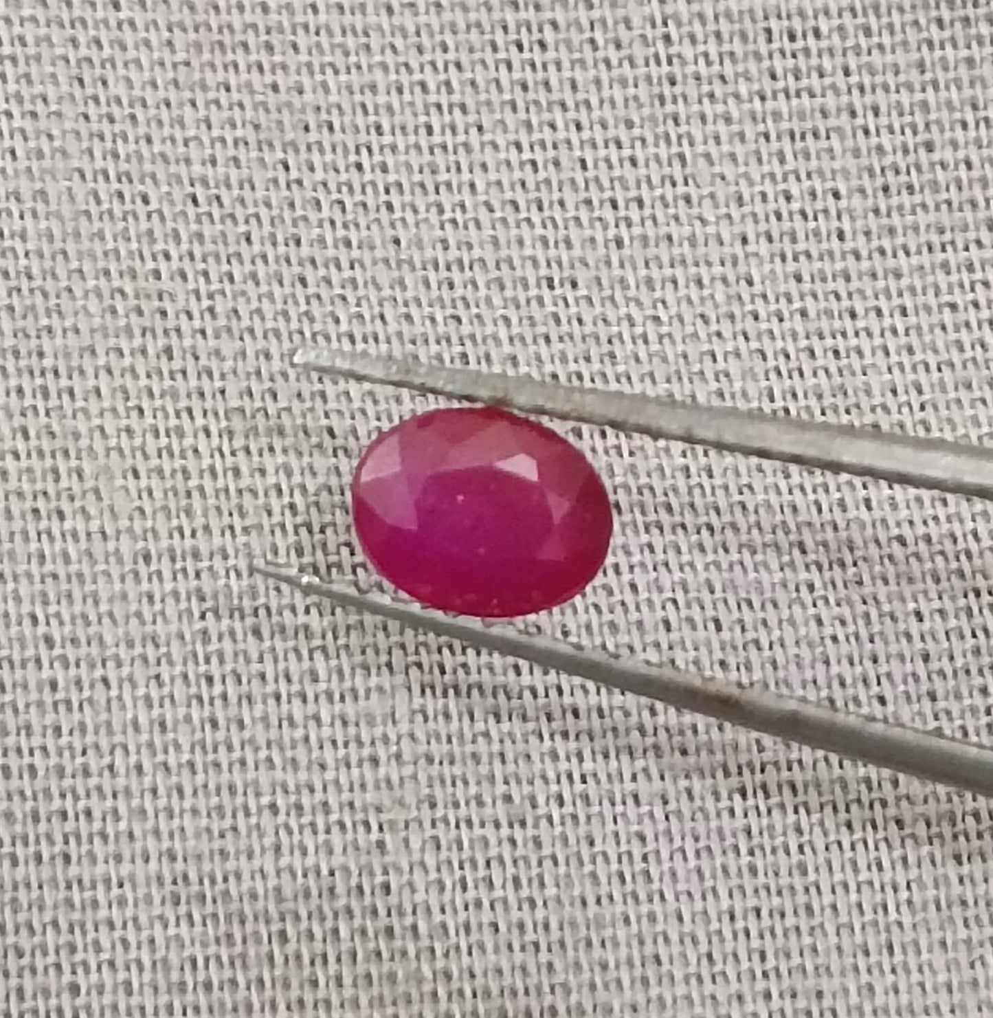 0.71ct Mozambique Ruby, 100% Natural Untreated Gemstone